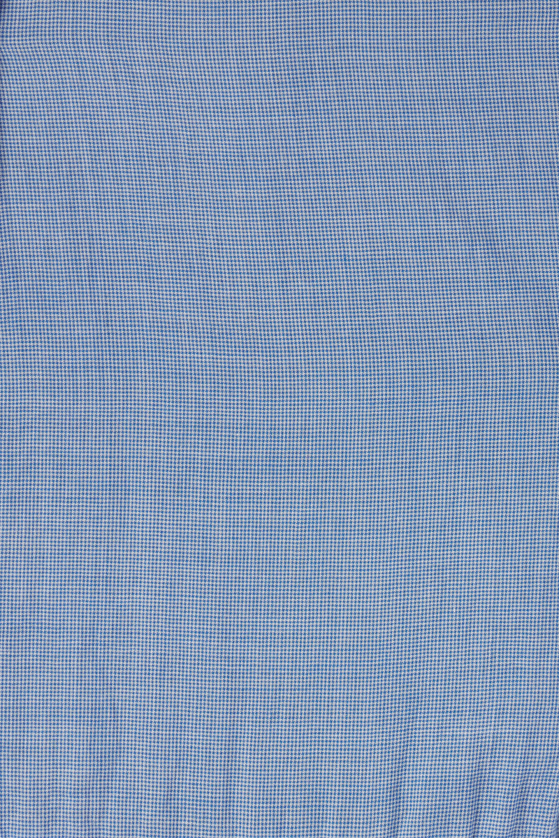Blake Oversized Shirt Blue Houndstooth