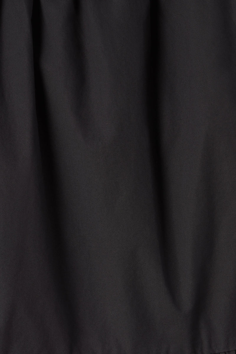Olive Dress Black Poplin