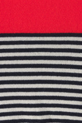 Ryann Sweater Navy/Red/White