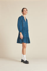 Yulia Dress Mediterranea Geo