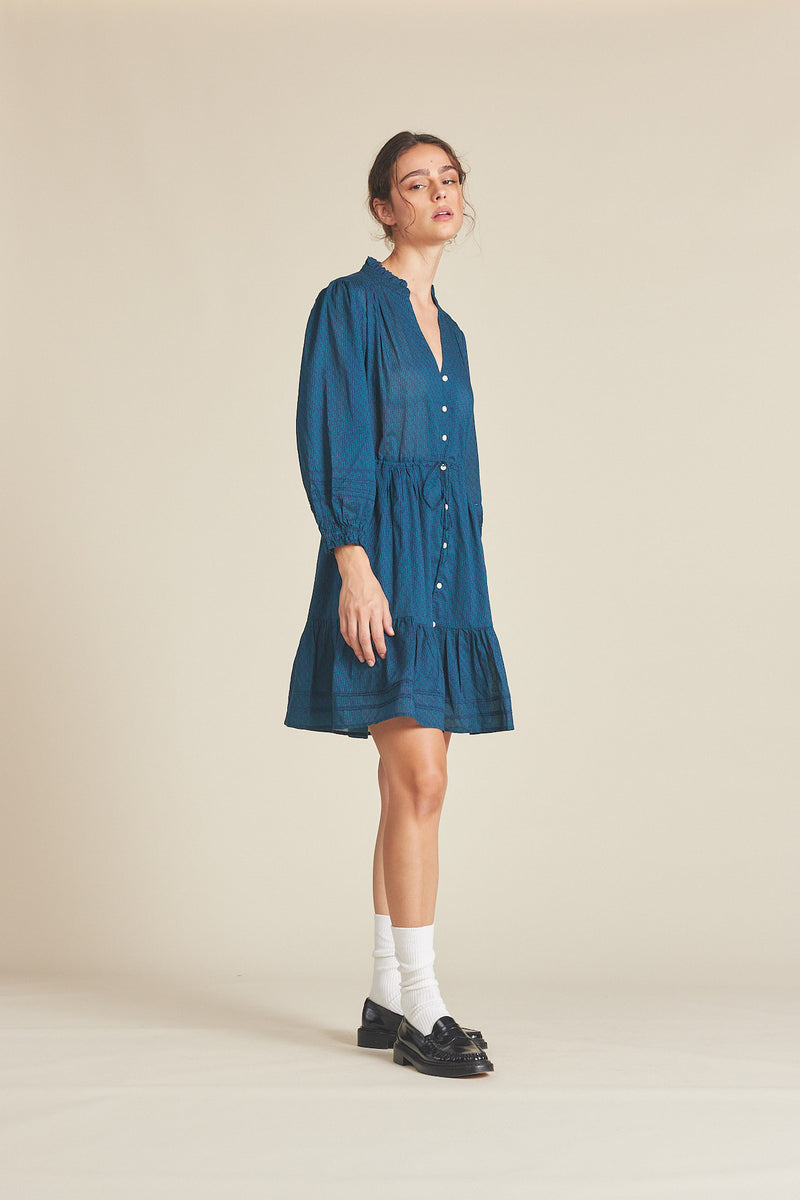 Yulia Dress Mediterranea Geo
