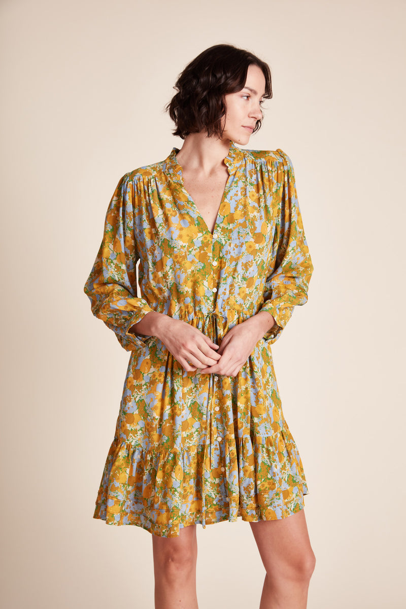 Yulia Shirtdress Golden Briar