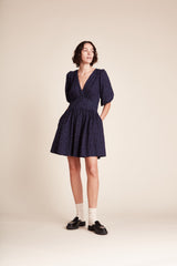 Gia Dress Inkwell Eyelet