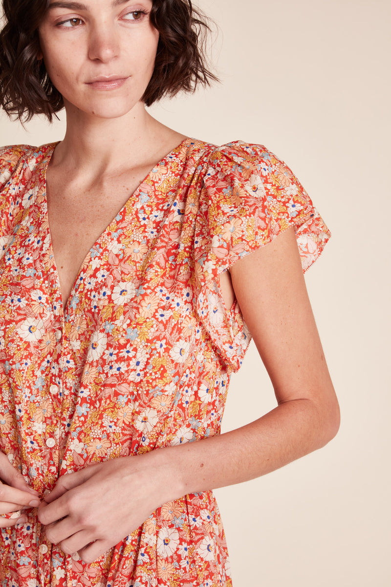 Kristi Dress Autumn Fields