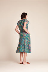 Kristi Dress Bold Leaflet