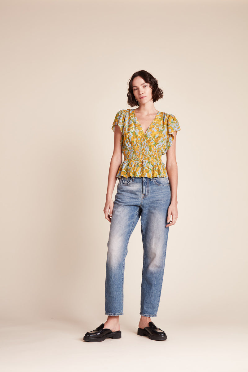 Paloma Blouse Golden Briar