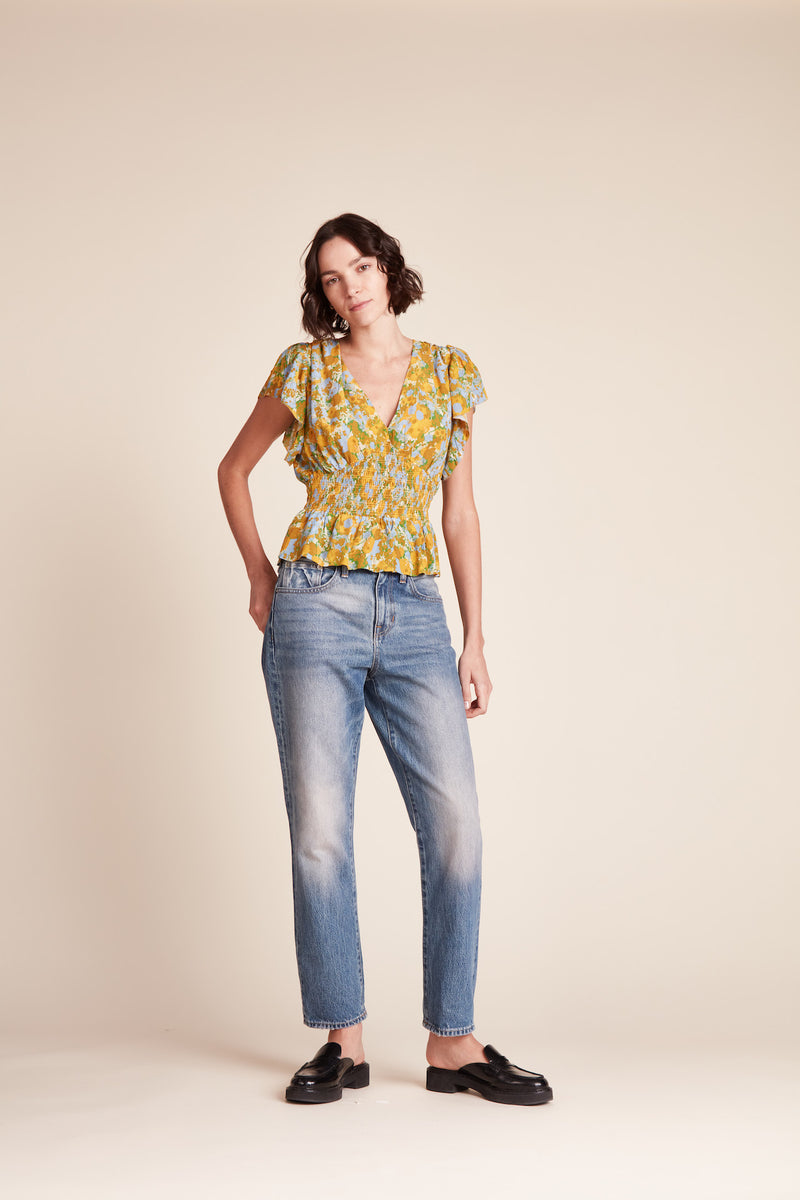 Paloma Blouse Golden Briar