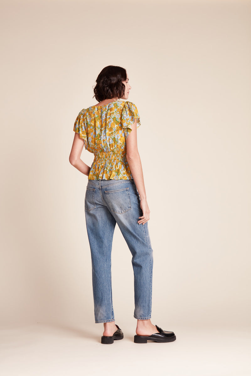 Paloma Blouse Golden Briar