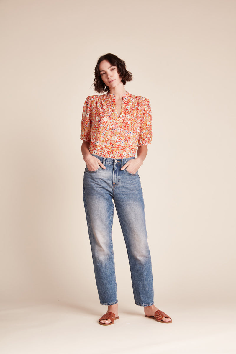 Aline Blouse Autumn Fields