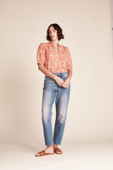 Aline Blouse Autumn Fields