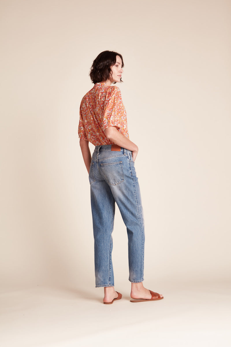 Aline Blouse Autumn Fields