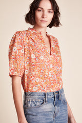 Aline Blouse Autumn Fields