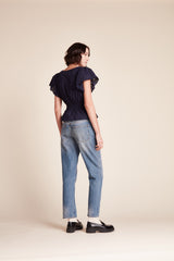 Paloma Blouse Inkwell Eyelet