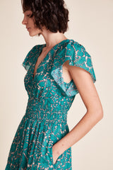 Kendall Dress Teal Thicket