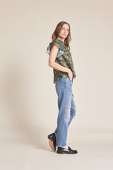 Clover Blouse Woodbine Cluster
