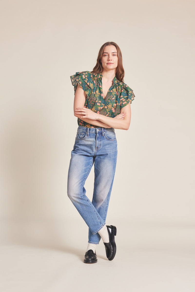 Clover Blouse Woodbine Cluster