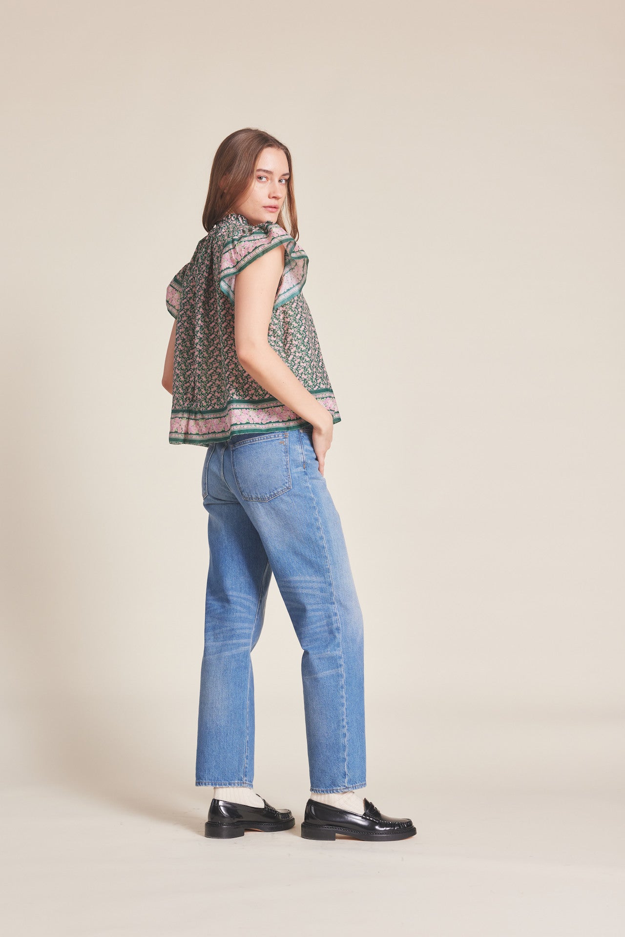 Carla Blouse Sweet Melba