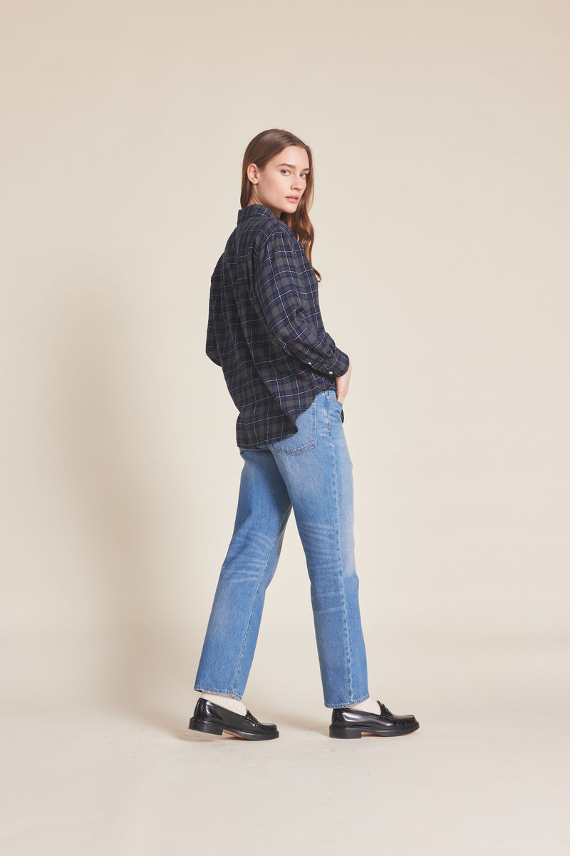 Blake Oversized Shirt Coachman Plaid
