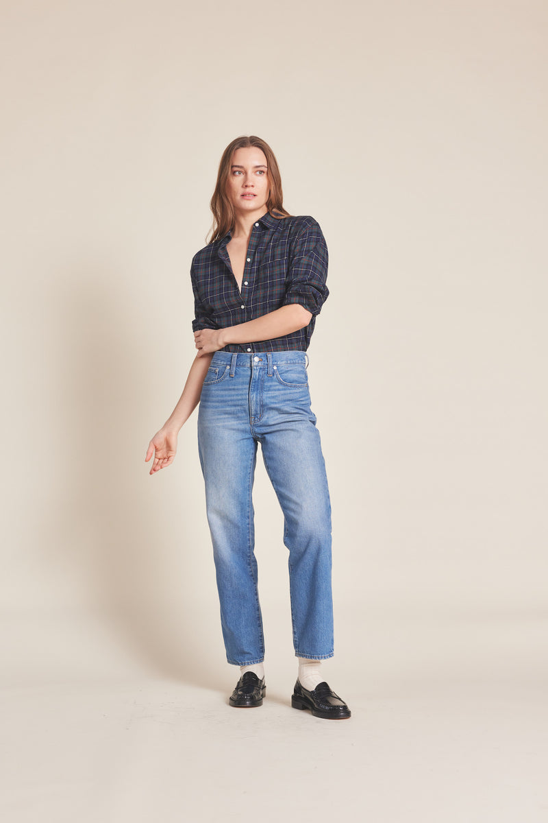 Blake Oversized Shirt Coachman Plaid