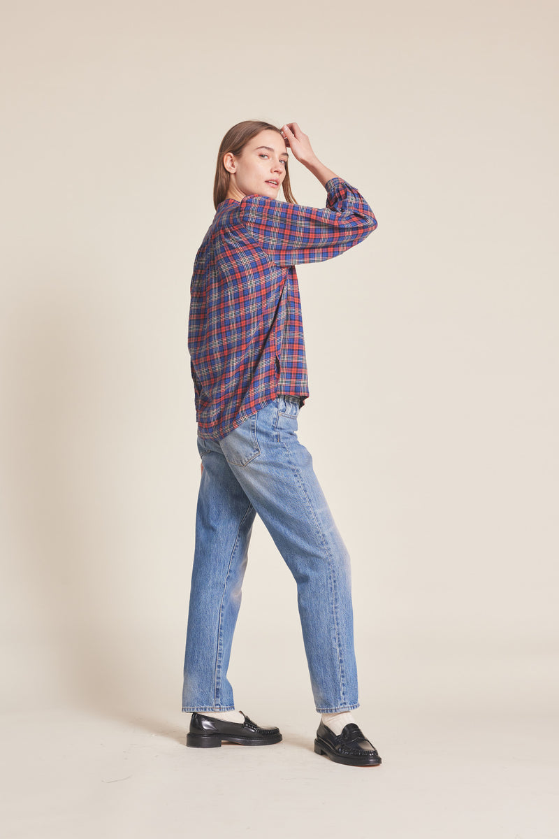 Bailey Blouse Crosby Plaid
