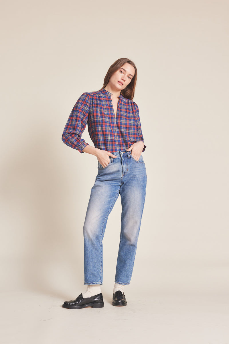 Bailey Blouse Crosby Plaid