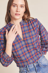 Bailey Blouse Crosby Plaid