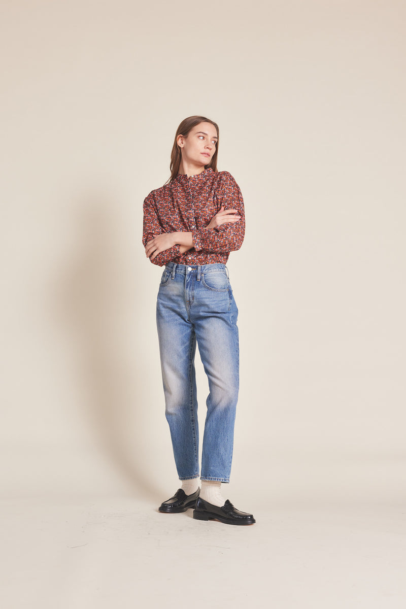 Lilly Blouse Cardinal Ditsy