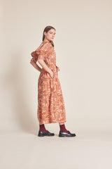 Arden Dress Autumn Paisley