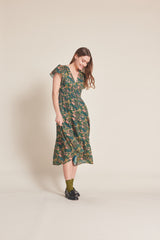 Kendall Dress Woodbine Cluster