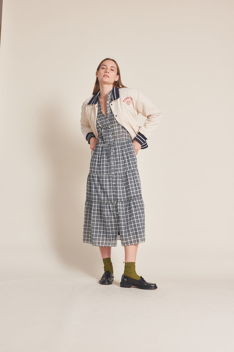 Hildie Dress Tiburon Plaid