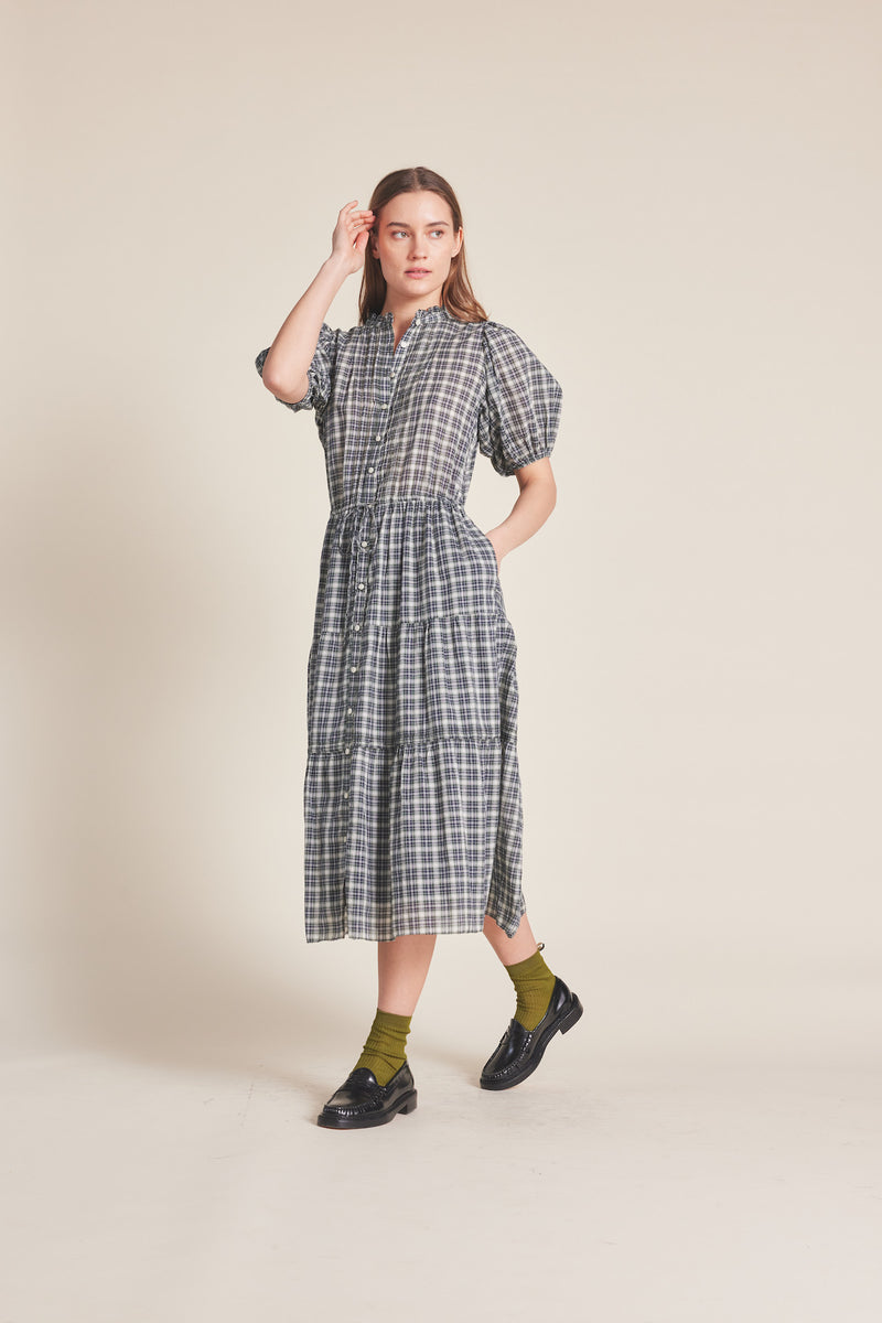 Hildie Dress Tiburon Plaid