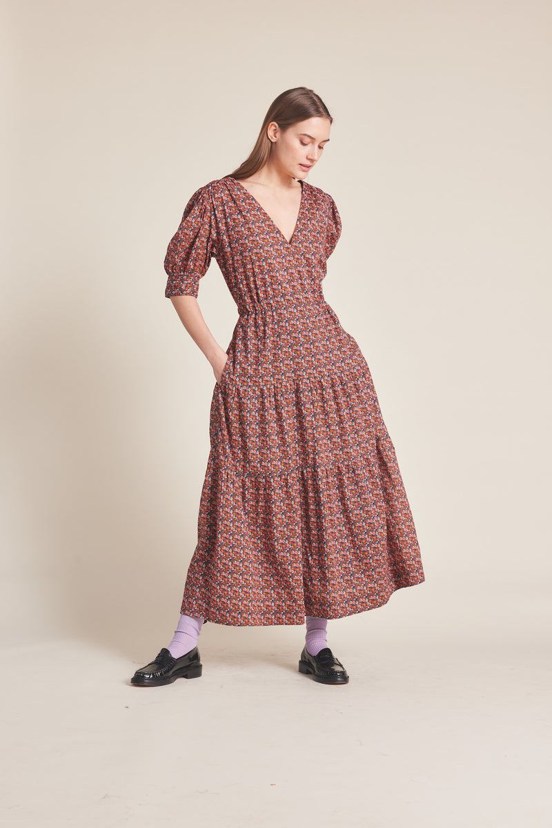 Arden Dress Cardinal Dtisy