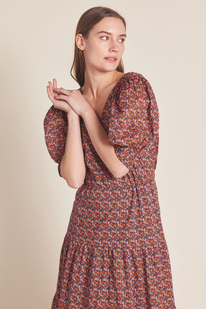 Arden Dress Cardinal Dtisy