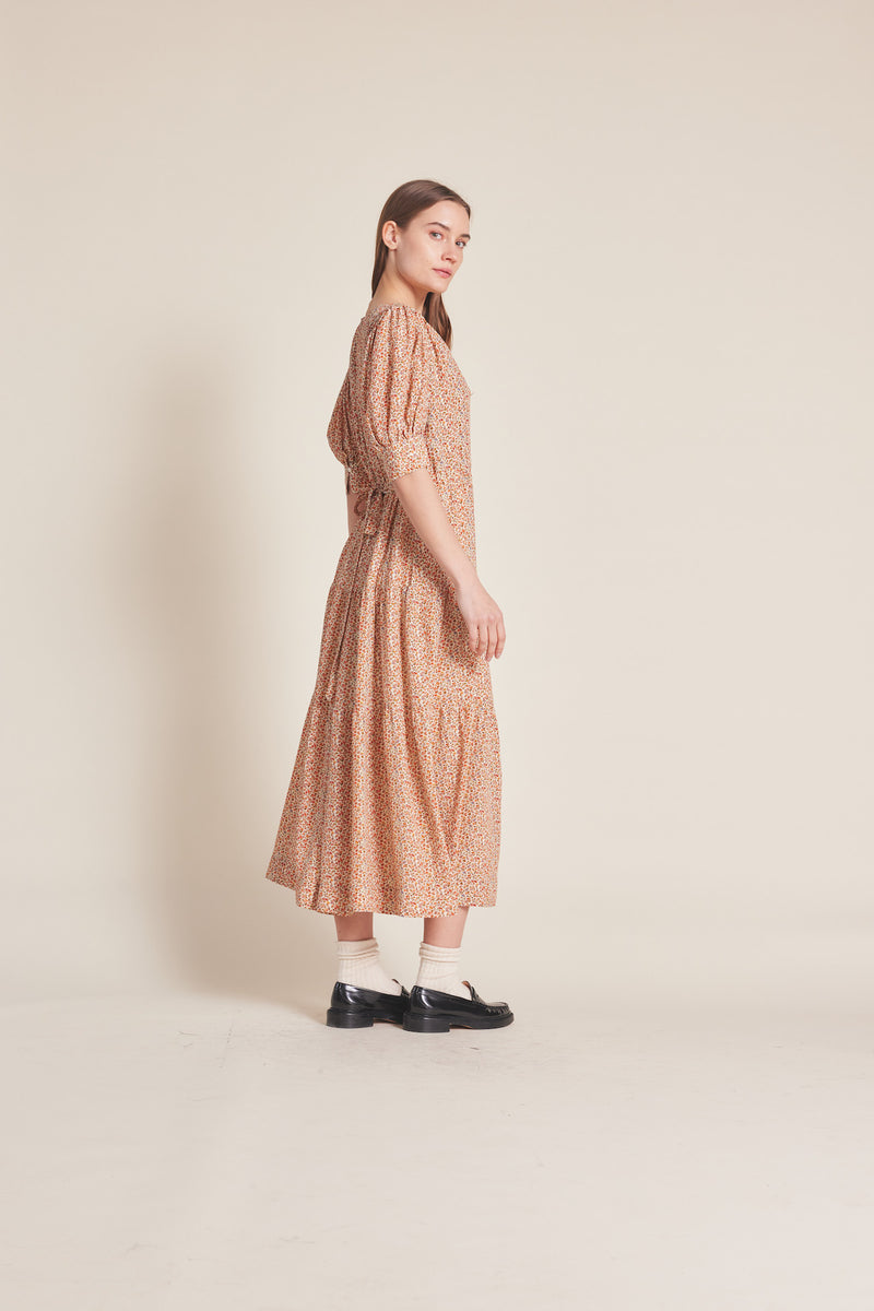 Arden Dress Bellflower Ditsy