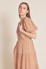 Arden Dress Bellflower Ditsy