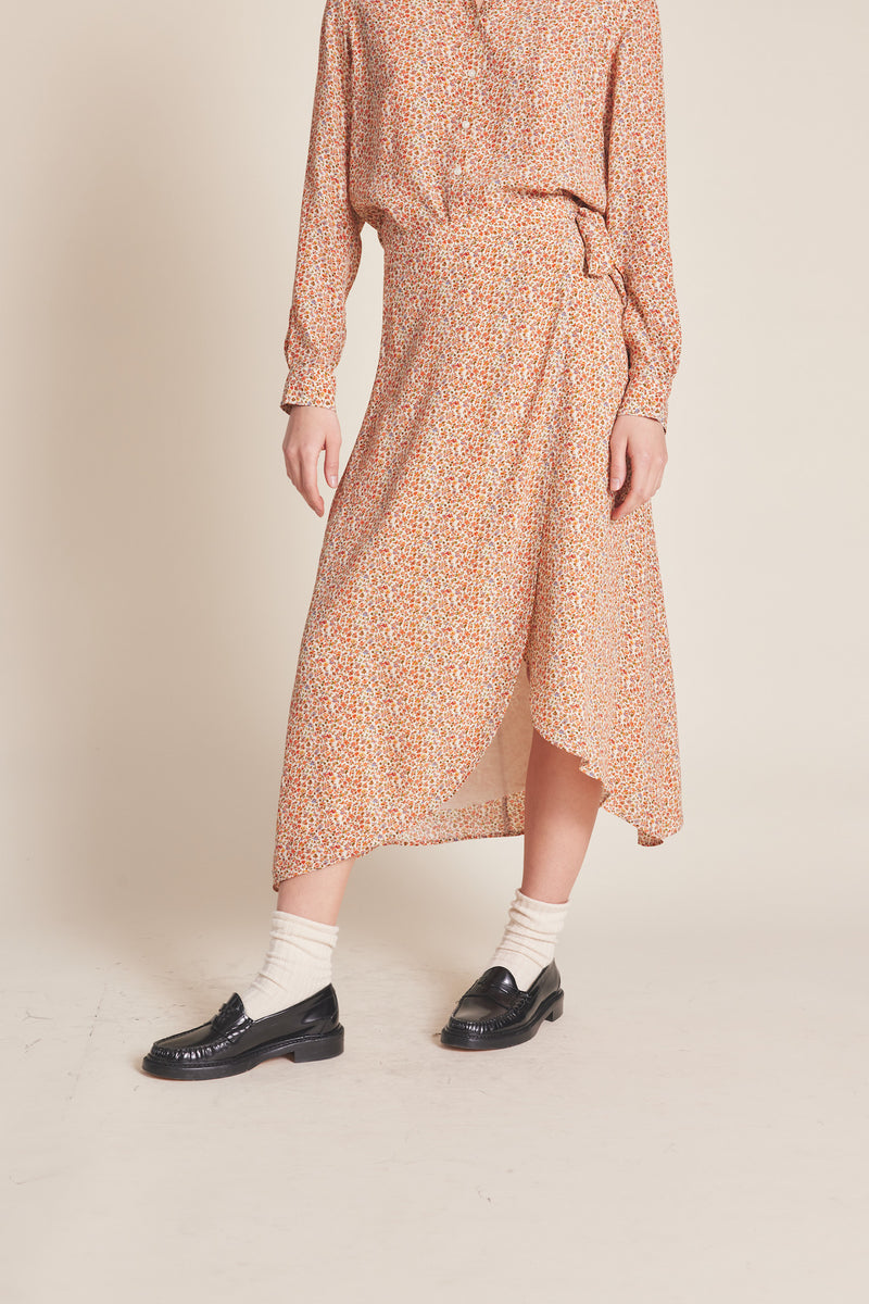Elle Skirt Bellflower Ditsy
