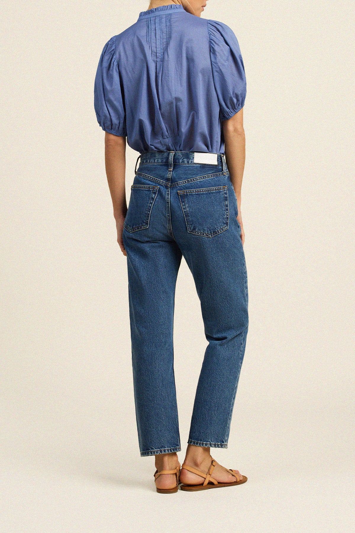 Mira Blouse Blue Cove