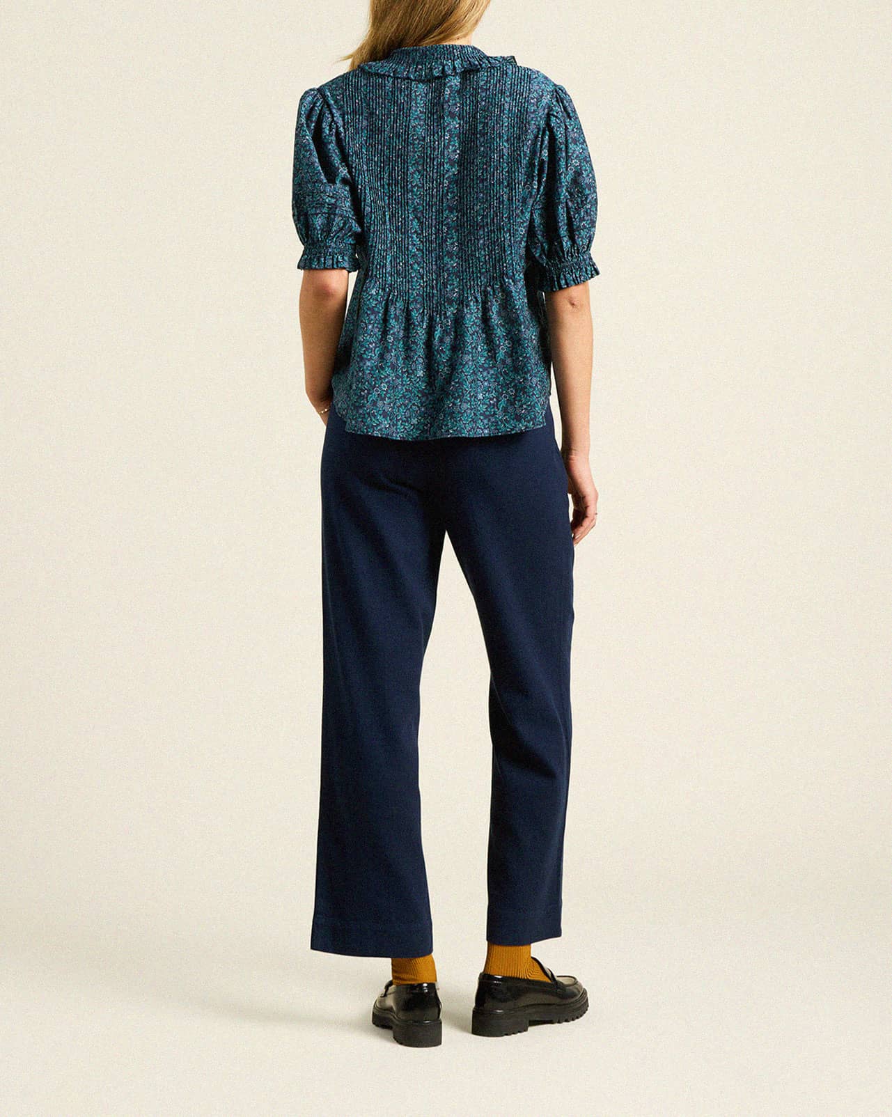 Jess Blouse Blue Ridge Ditsy
