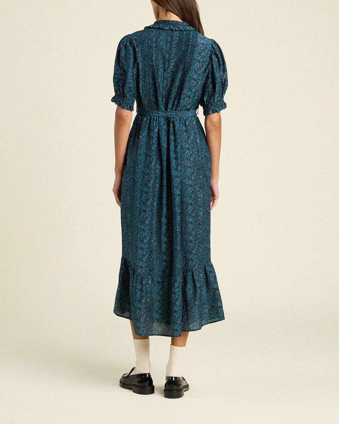 Camille Dress Blue Ridge Ditsy