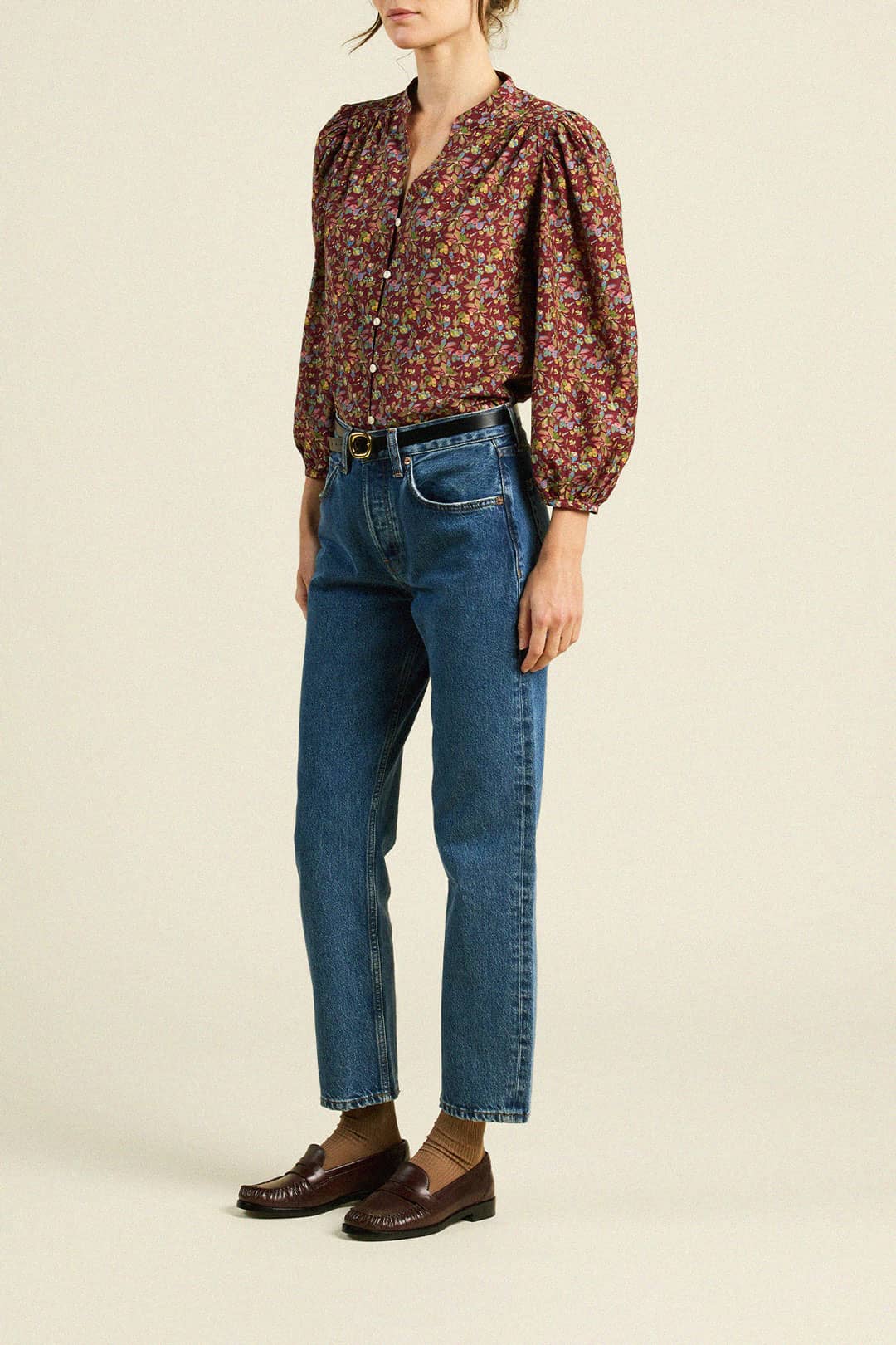 Maisey Blouse Brandied Pear