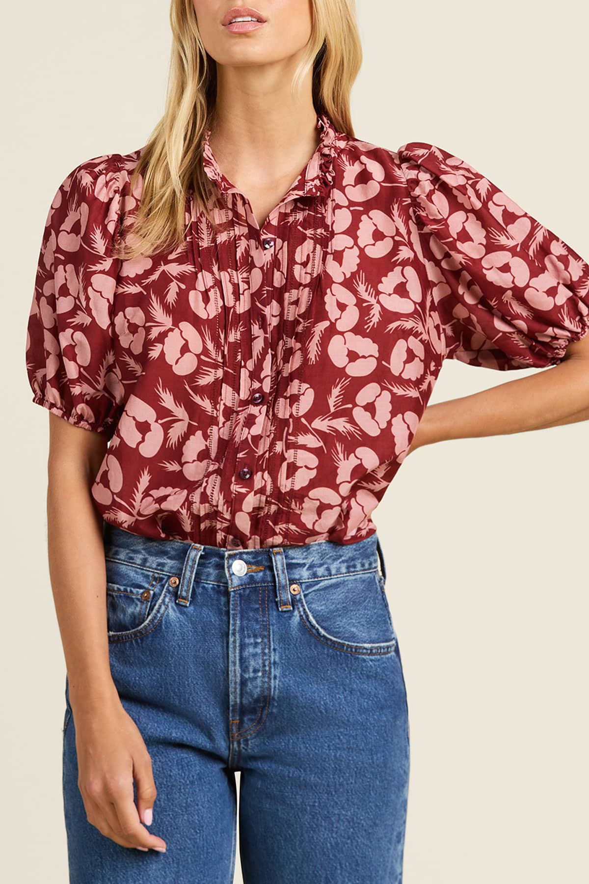 Mira Blouse Briar Rosewood