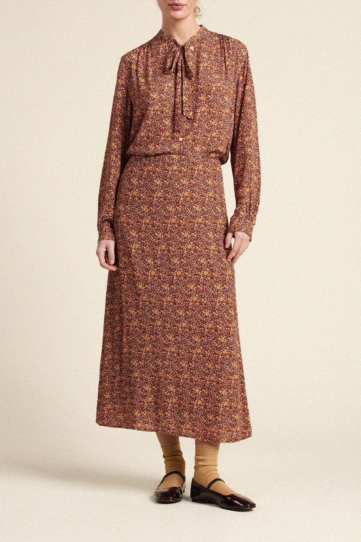 Trovata Mary Todd blouse in Briarwood, viscose — view 3