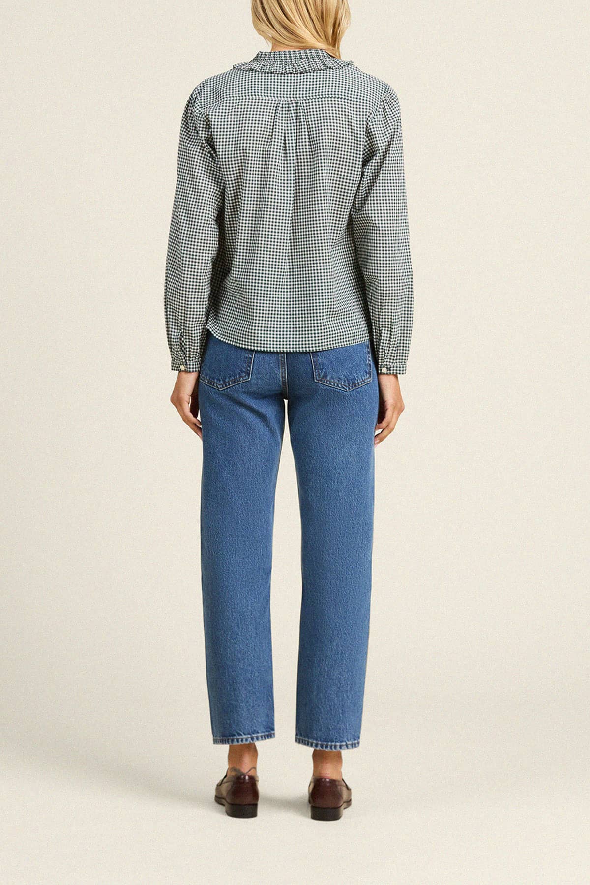 Alise Blouse Caspian Check