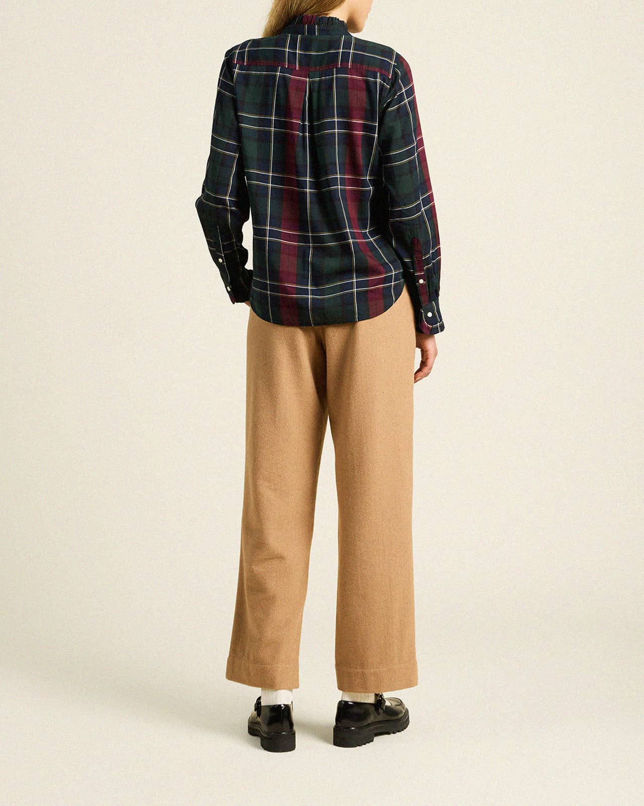 Breezy Blouse Chalet Plaid