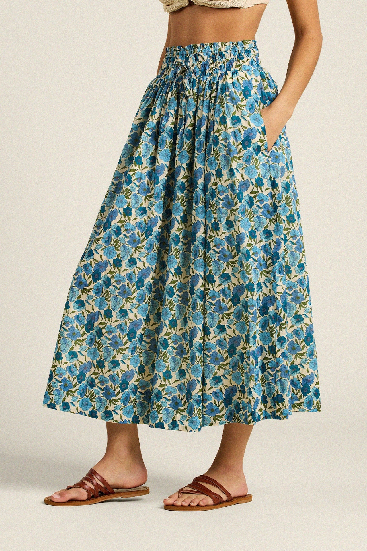 Bianca Skirt Cielo Floral