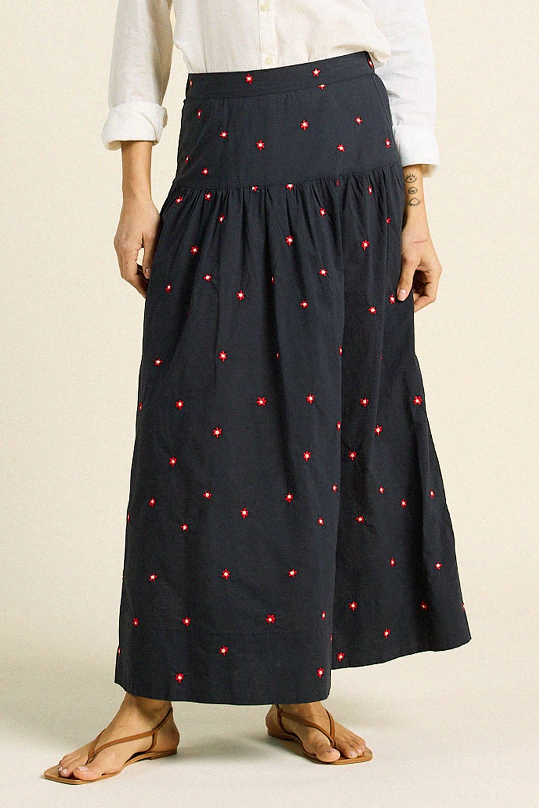 Lydia Skirt Daisy Dot