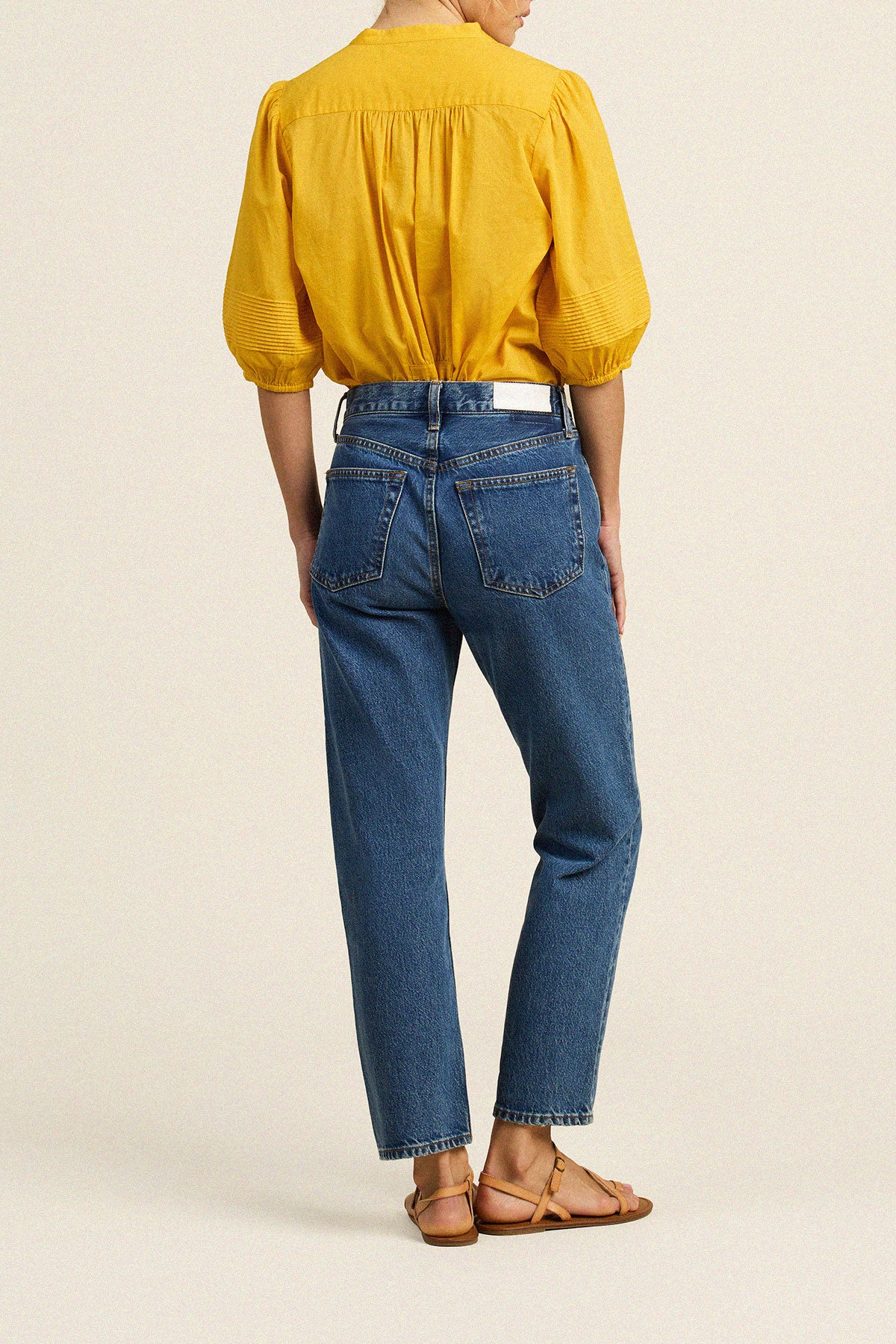 Loren Blouse Goldenrod