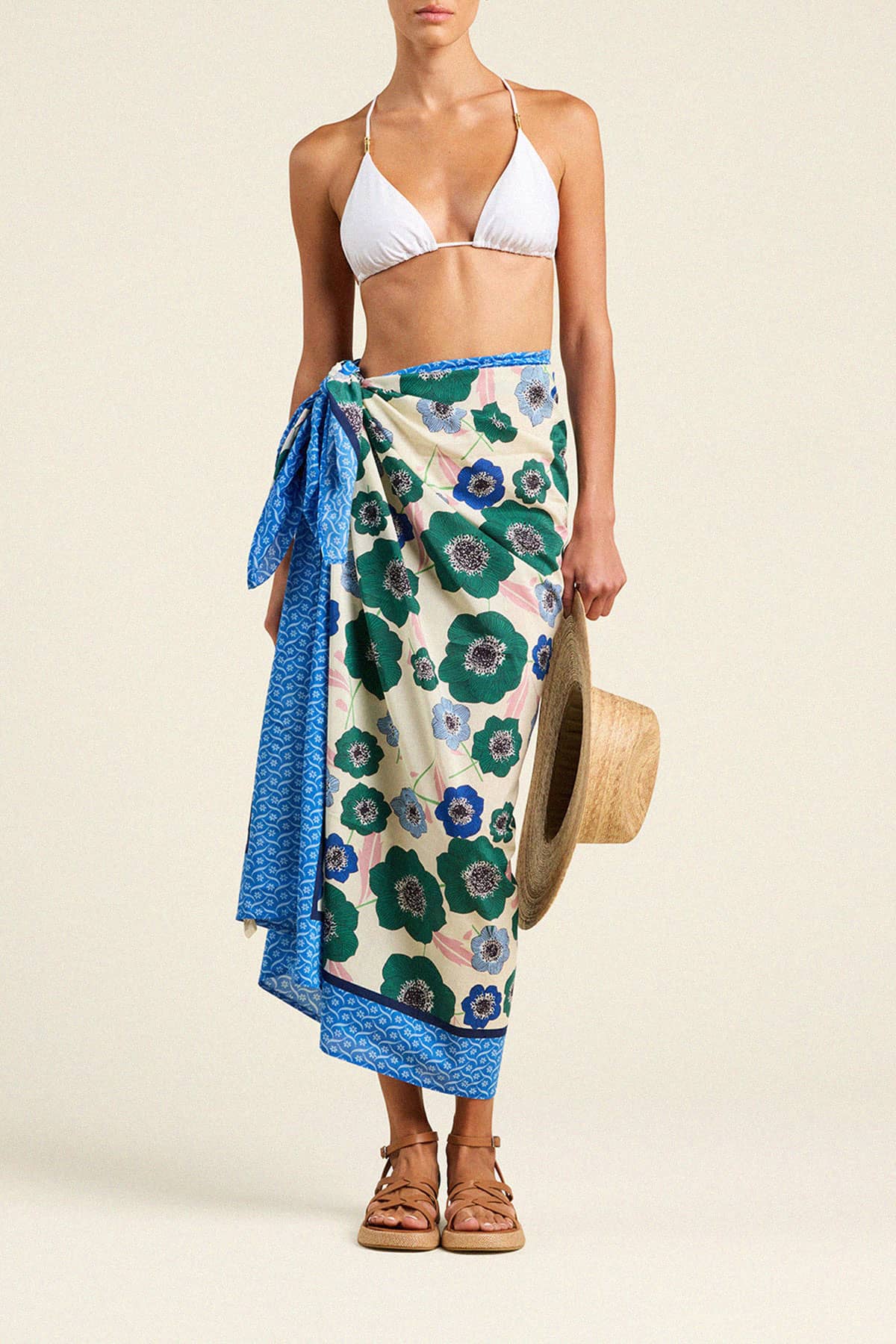 Playa Sarong Green House Bloom Border