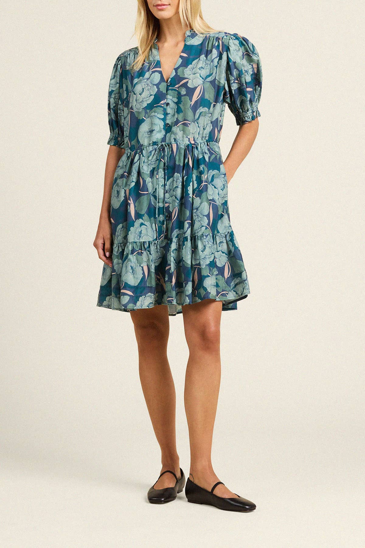 Phoebe Dress Hushed Shadow