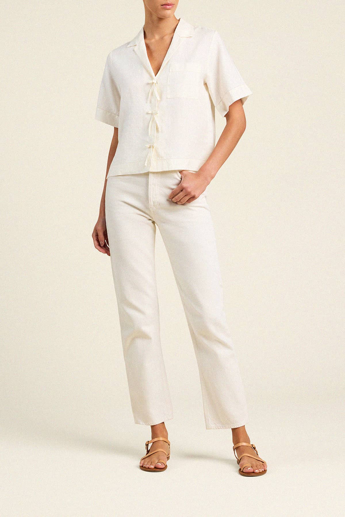 Inez Shirt Ivory